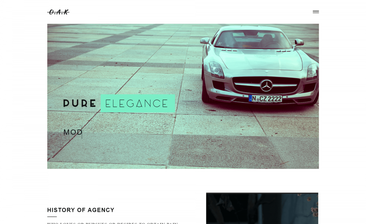 Creative and Elegant Free HTML5 Portfolio Template
