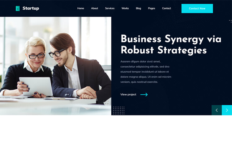 Free Bootstrap HTML5 Business Website Template