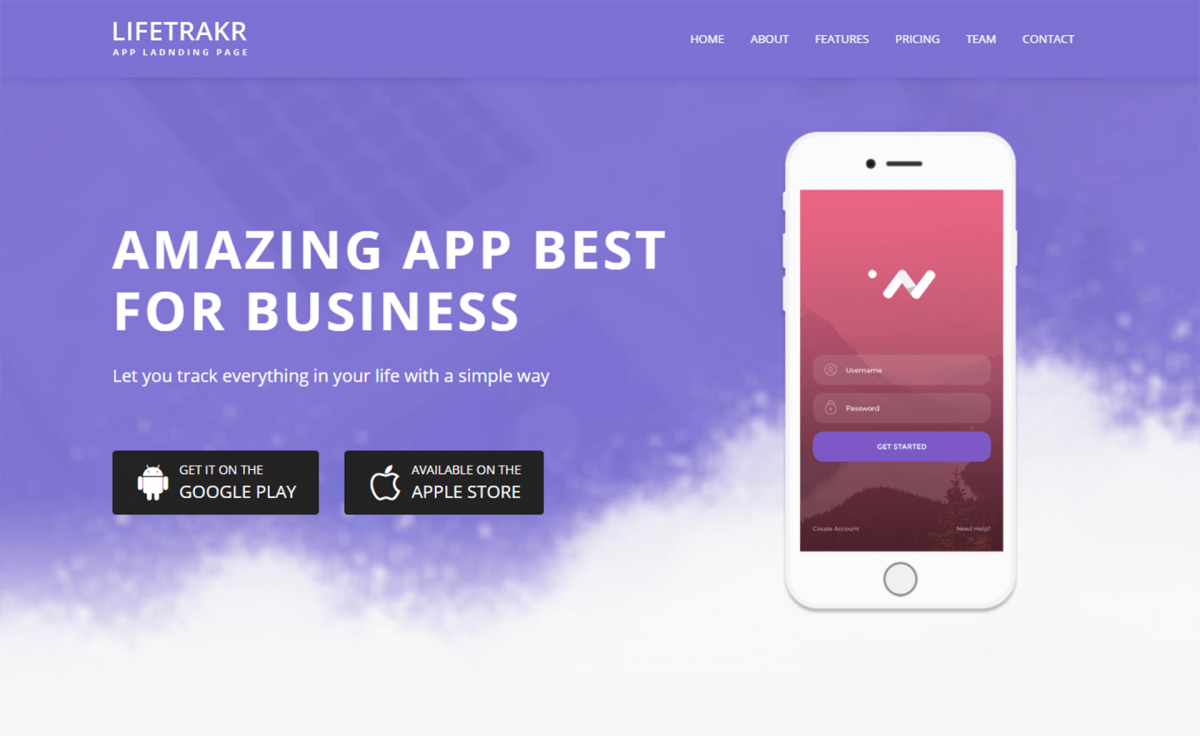 Free Bootstrap 4 HTML5 Multipurpose Landing Page Template